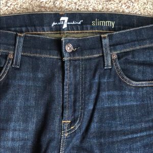 NWT Mens 7 for All Mankind Jeans Size 34 New